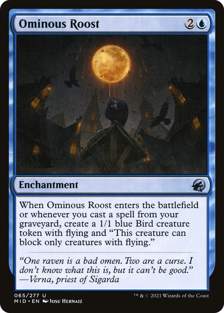 Magic: The Gathering - Ominous Roost - Innistrad: Midnight Hunt
