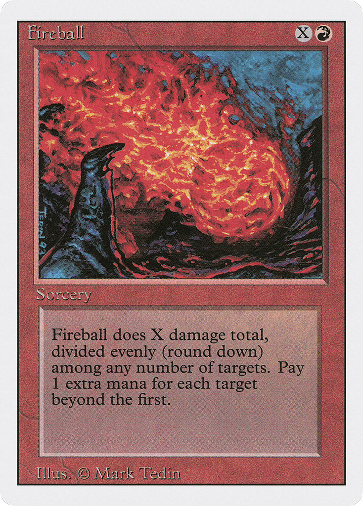 Magic: The Gathering - Fireball - Revised Edition