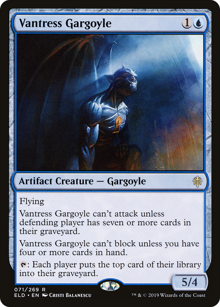 Magic: The Gathering - Vantress Gargoyle - Throne of Eldraine