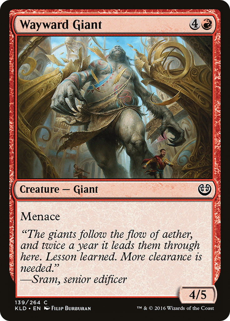 Magic: The Gathering - Wayward Giant - Kaladesh