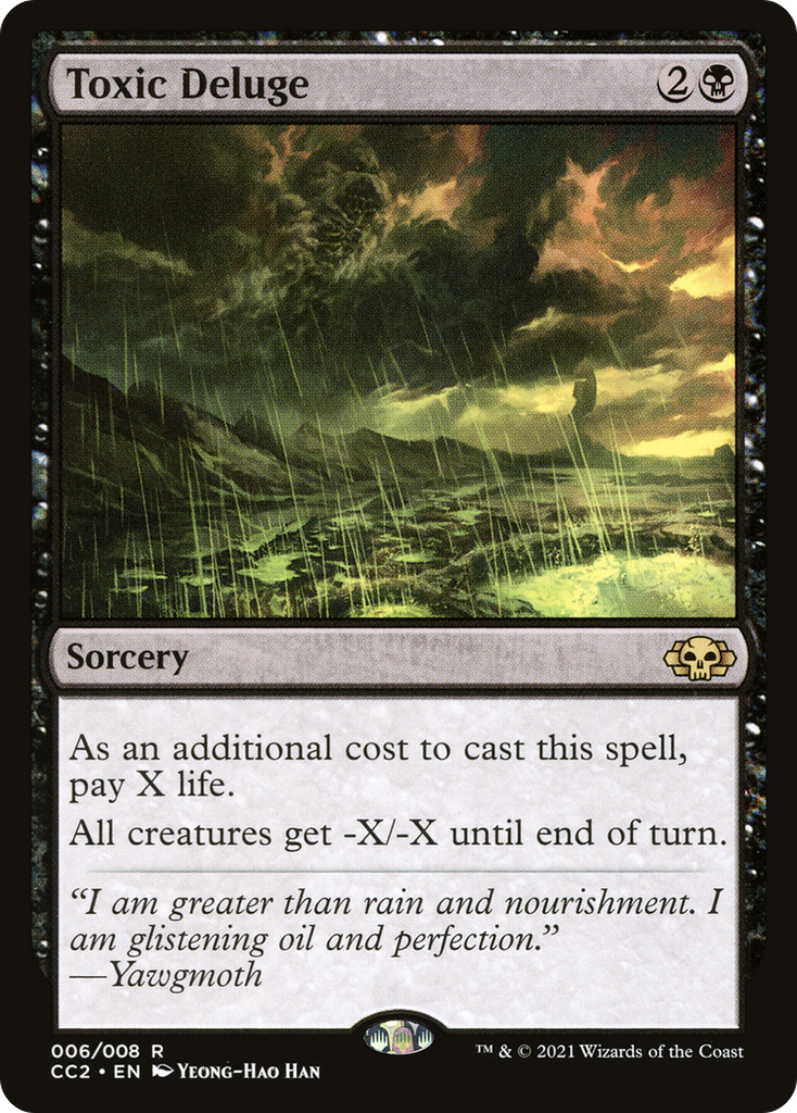 Magic: The Gathering - Toxic Deluge - Commander Collection: Black