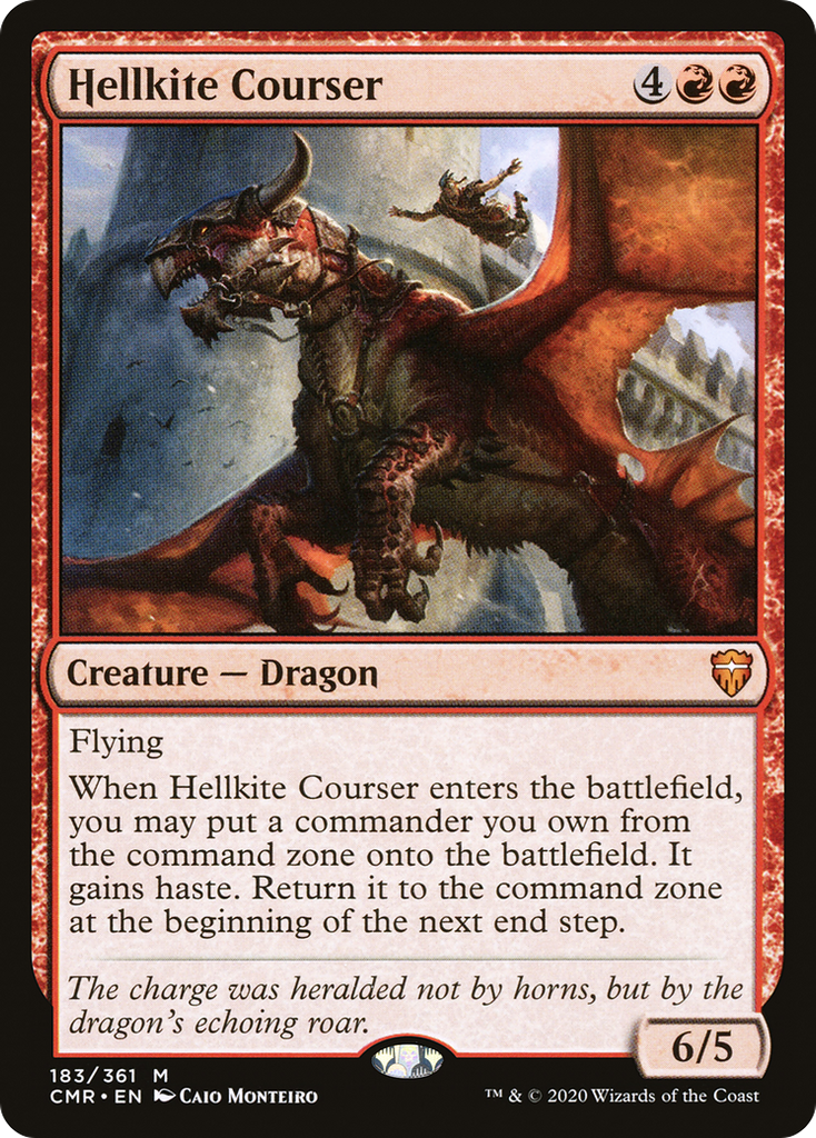Magic: The Gathering - Hellkite Courser - Commander Legends