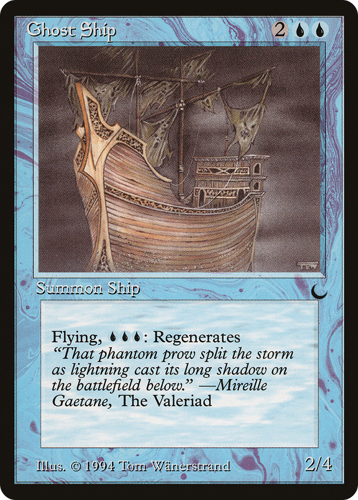 Magic: The Gathering - Ghost Ship - The Dark