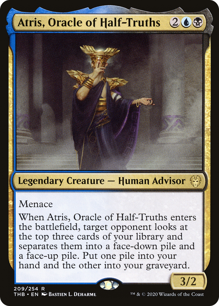 Magic: The Gathering - Atris, Oracle of Half-Truths Foil - Theros Beyond Death