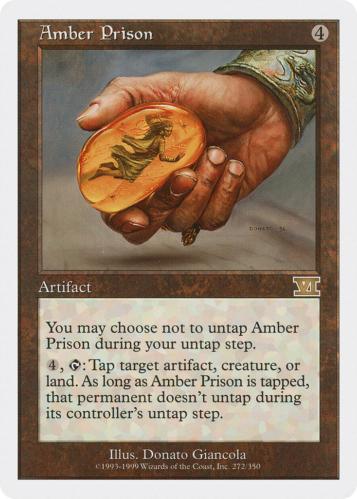 Magic: The Gathering - Amber Prison - Classic Sixth Edition