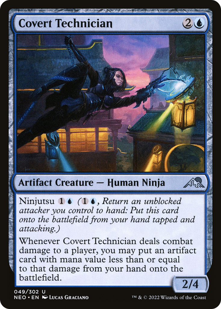 Magic: The Gathering - Covert Technician - Kamigawa: Neon Dynasty