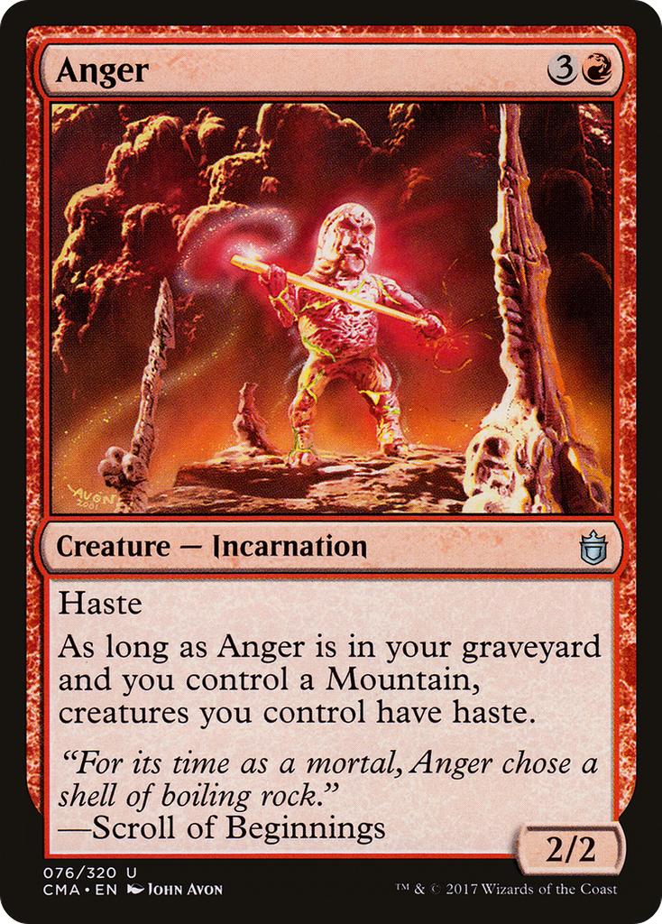 Magic: The Gathering - Anger - Commander Anthology