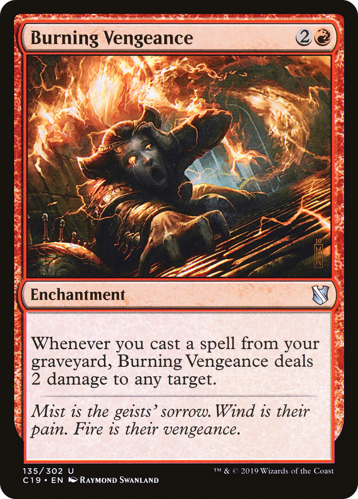 Magic: The Gathering - Burning Vengeance - Commander 2019