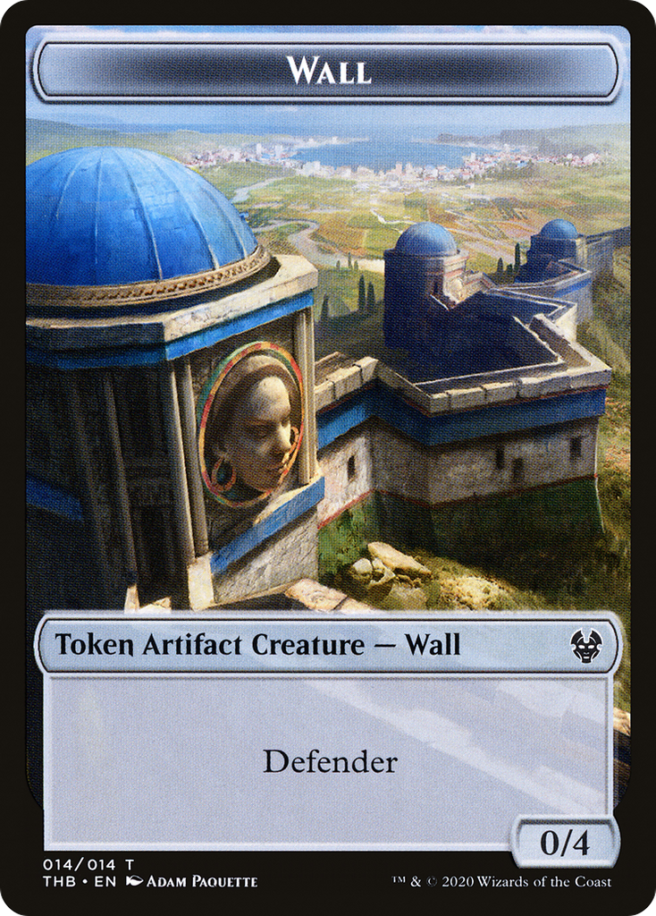 Magic: The Gathering - Wall Token - Theros Beyond Death Tokens