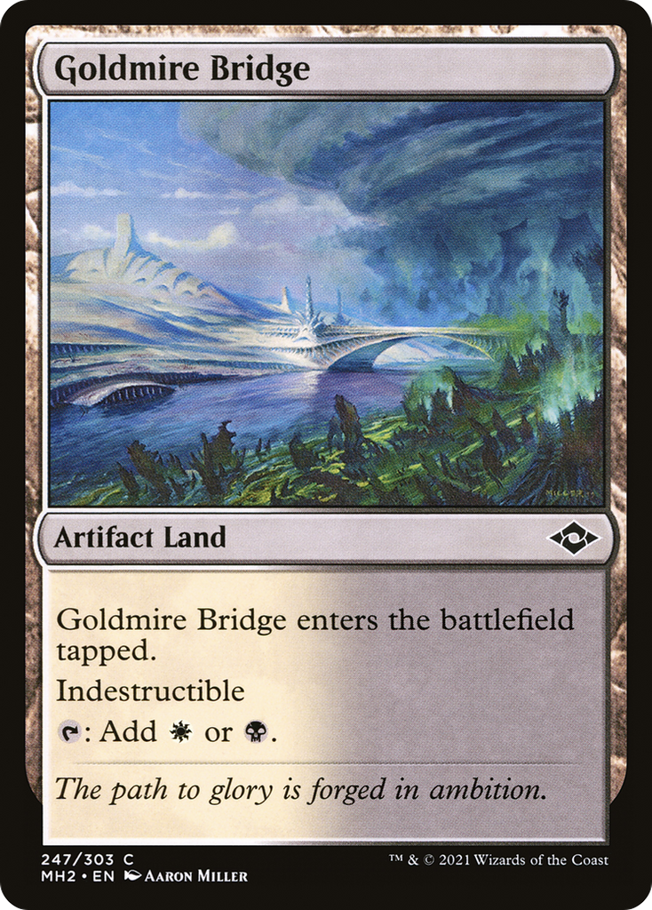 Magic: The Gathering - Goldmire Bridge Foil - Modern Horizons 2