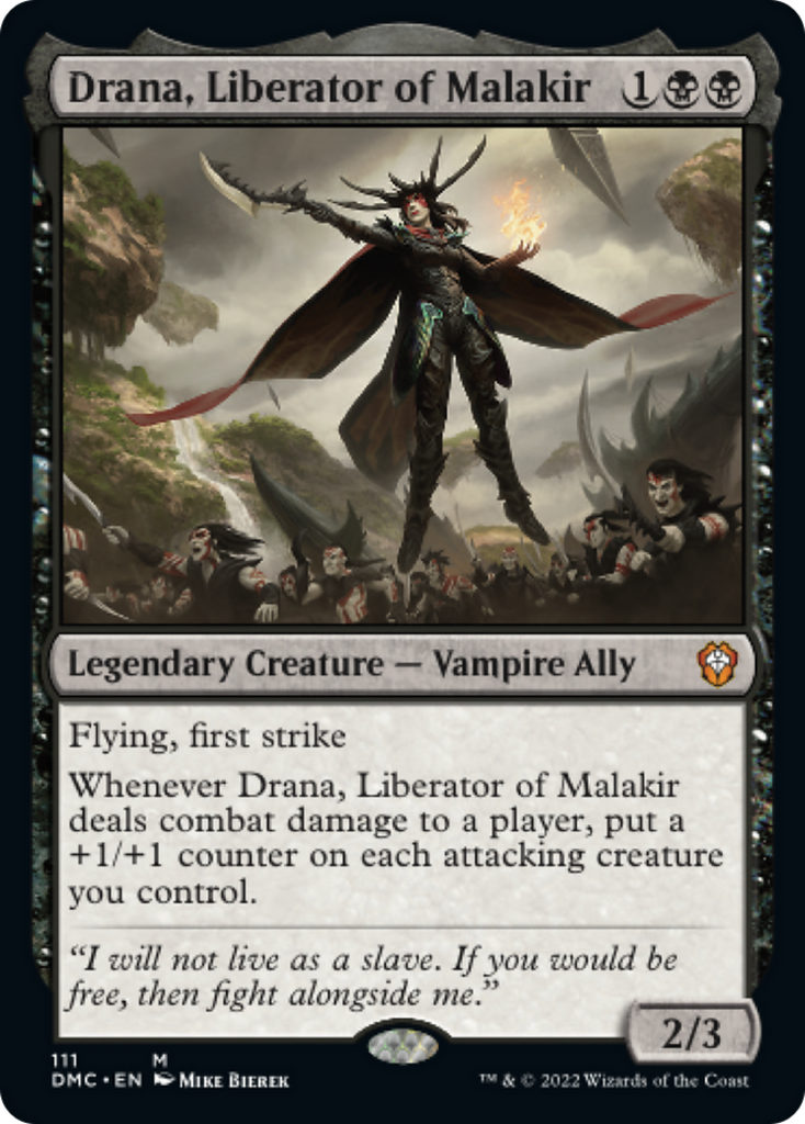 Magic: The Gathering - Drana, Liberator of Malakir - Dominaria United Commander