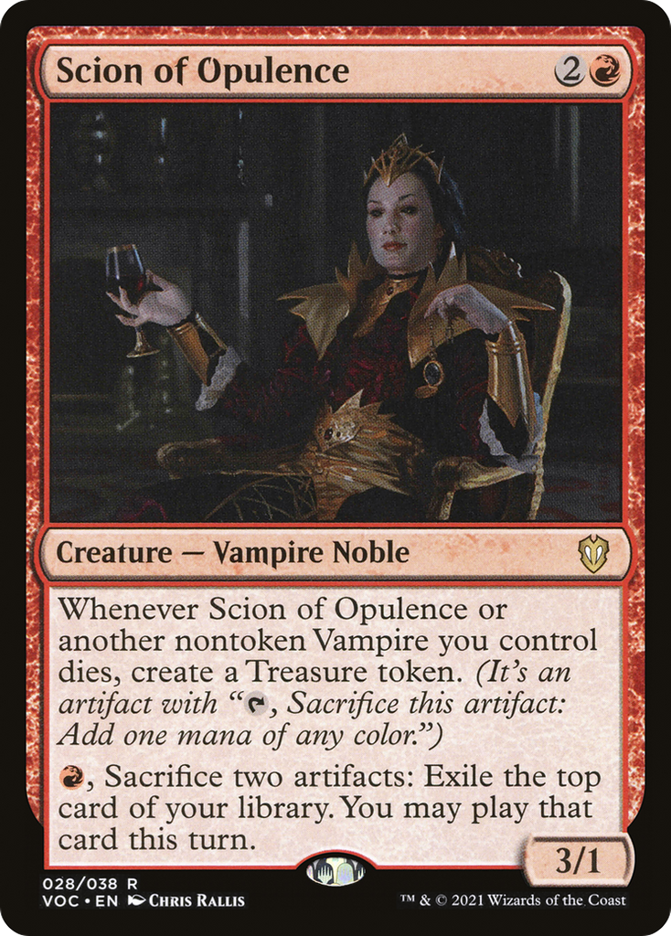 Magic: The Gathering - Scion of Opulence - Crimson Vow Commander