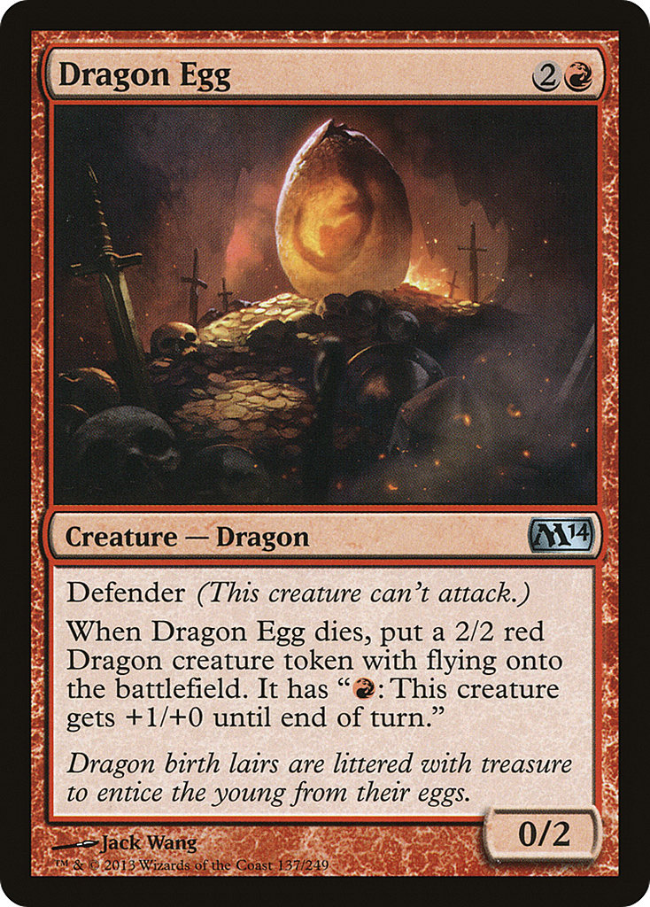 Magic: The Gathering - Dragon Egg - Magic 2014