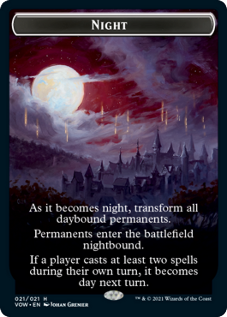 Magic: The Gathering - Day // Night - Innistrad: Crimson Vow Tokens