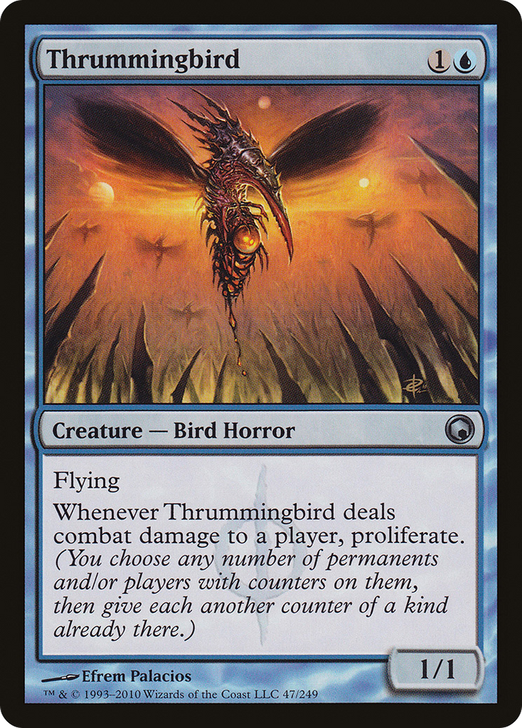 Magic: The Gathering - Thrummingbird - Scars of Mirrodin