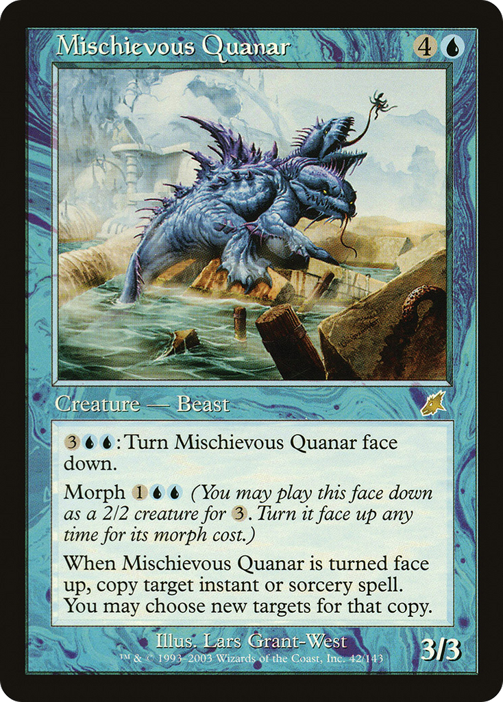 Magic: The Gathering - Mischievous Quanar - Scourge