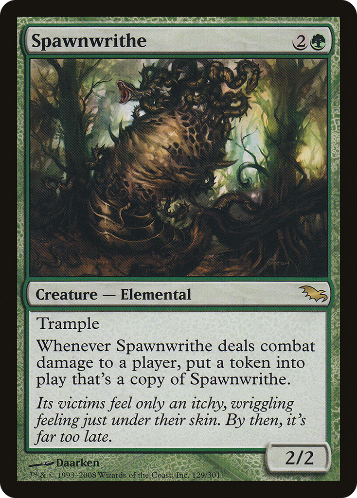 Magic: The Gathering - Spawnwrithe - Shadowmoor