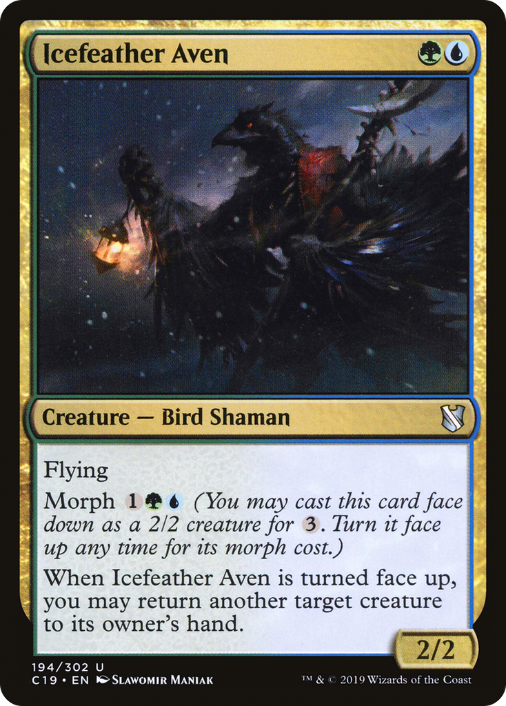 Magic: The Gathering - Icefeather Aven - Commander 2019