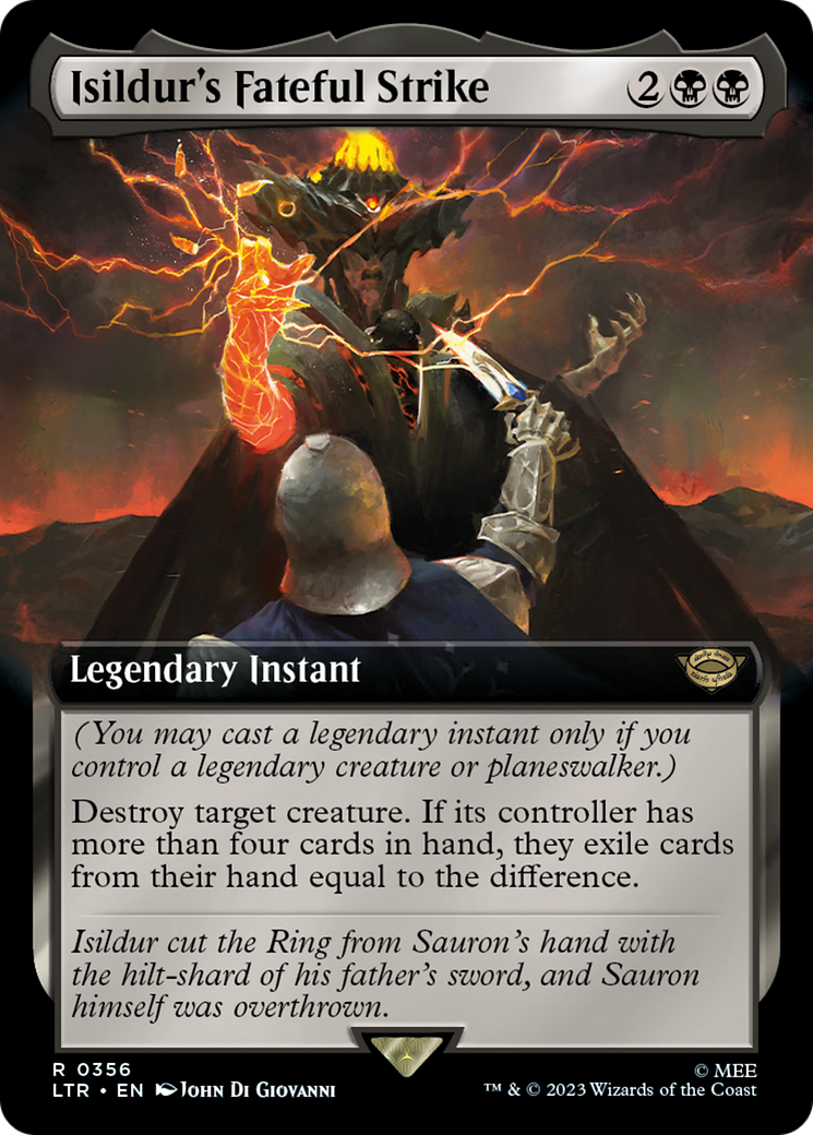 Magic: The Gathering - Isildur's Fateful Strike Foil - The Lord of the Rings: Tales of Middle-earth