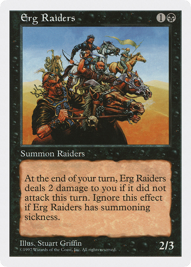 Magic: The Gathering - Erg Raiders - Fifth Edition