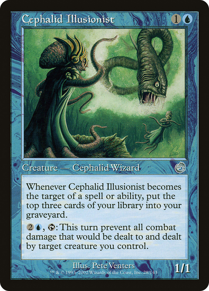 Magic: The Gathering - Cephalid Illusionist - Torment