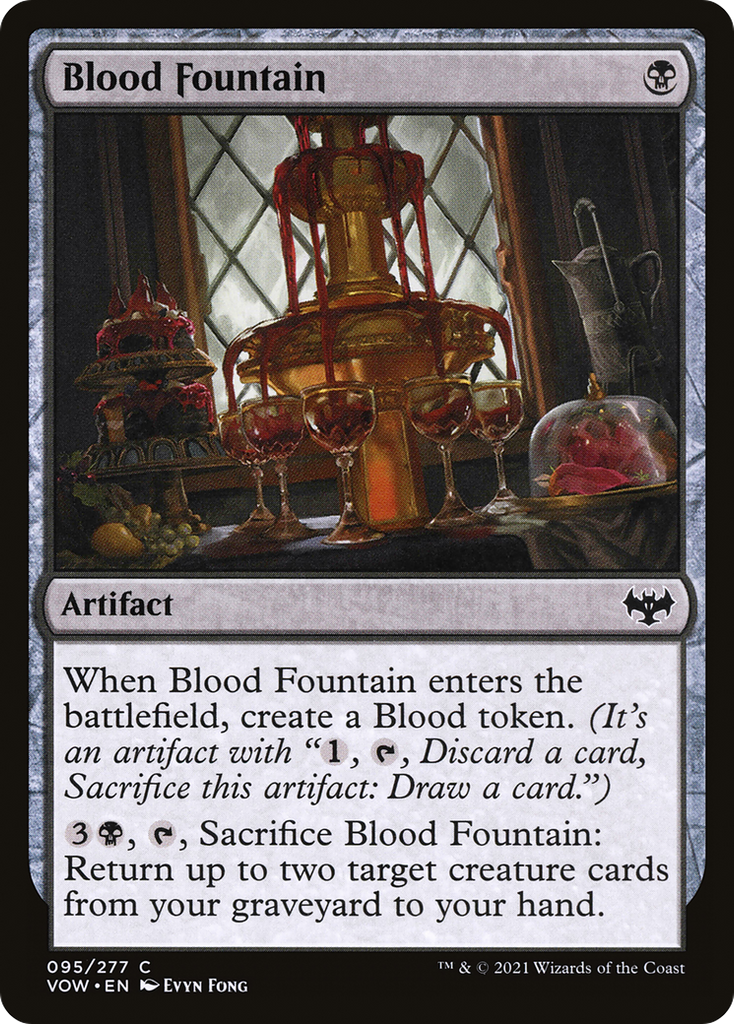 Magic: The Gathering - Blood Fountain - Innistrad: Crimson Vow