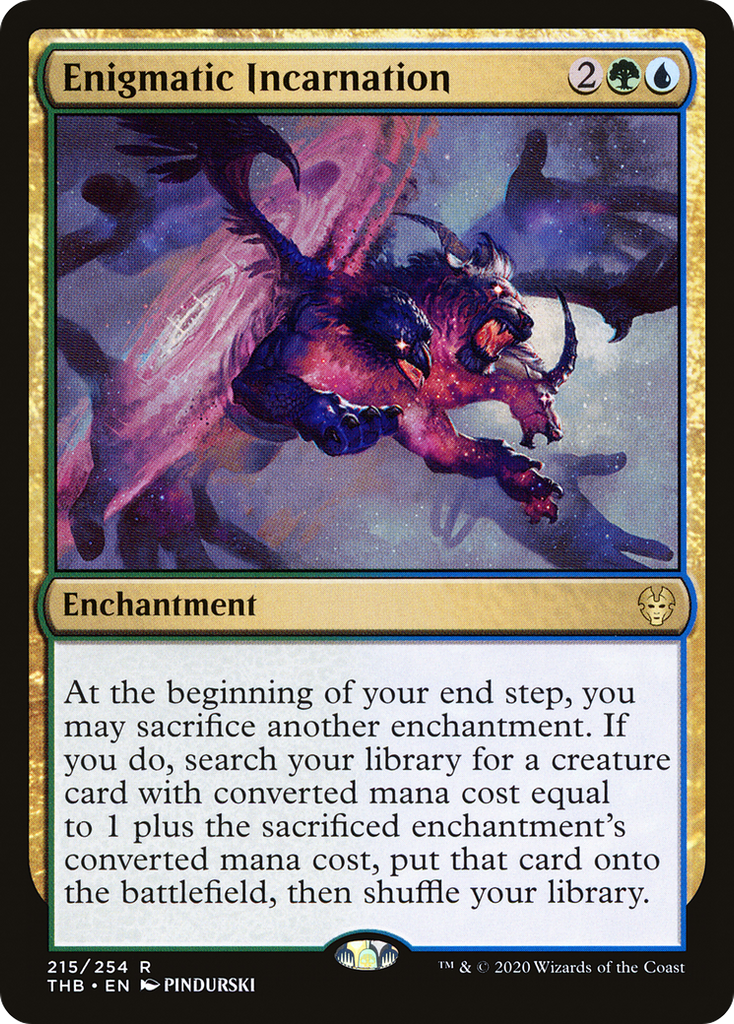 Magic: The Gathering - Enigmatic Incarnation - Theros Beyond Death