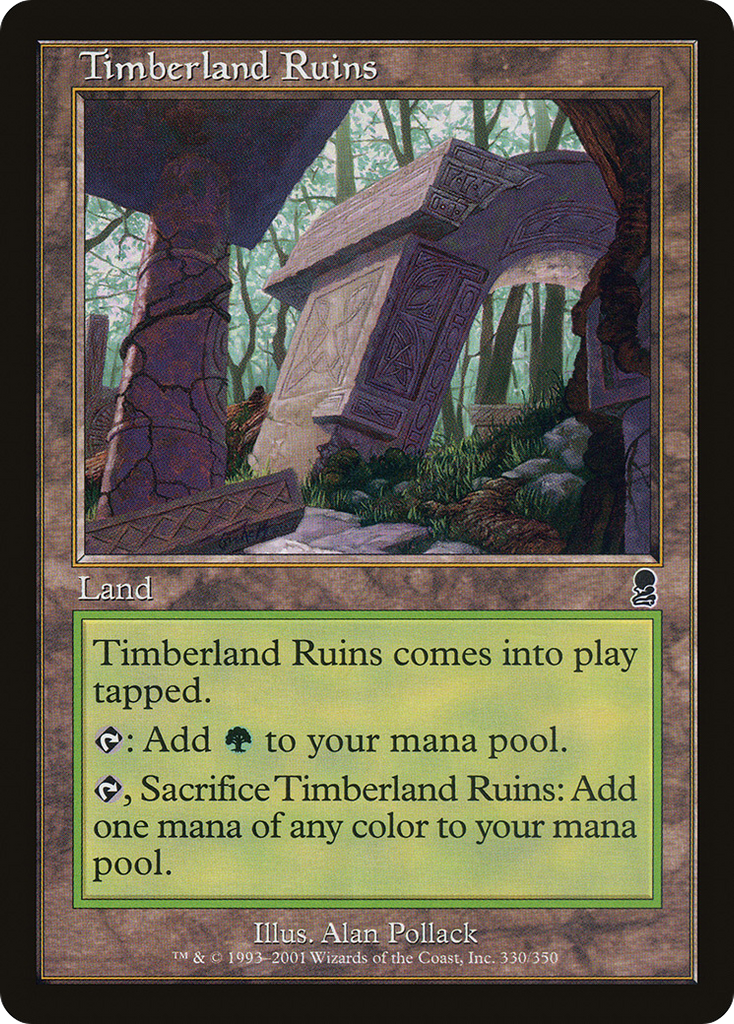 Magic: The Gathering - Timberland Ruins - Odyssey