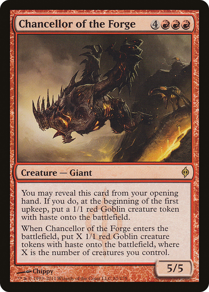 Magic: The Gathering - Chancellor of the Forge - New Phyrexia