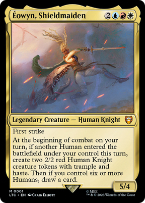 Magic: The Gathering - Éowyn, Shieldmaiden - Tales of Middle-earth Commander