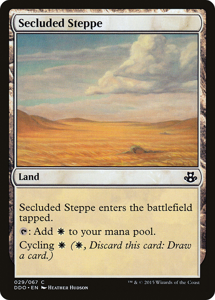 Magic: The Gathering - Secluded Steppe - Duel Decks: Elspeth vs. Kiora