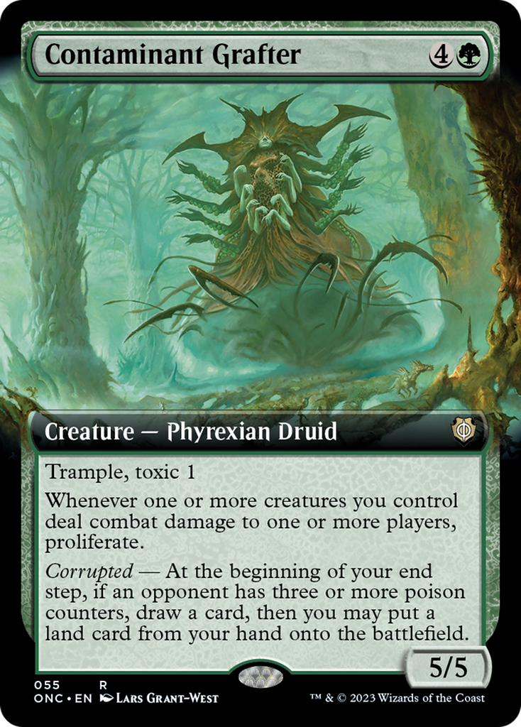 Magic: The Gathering - Contaminant Grafter Foil - Phyrexia: All Will Be One Commander