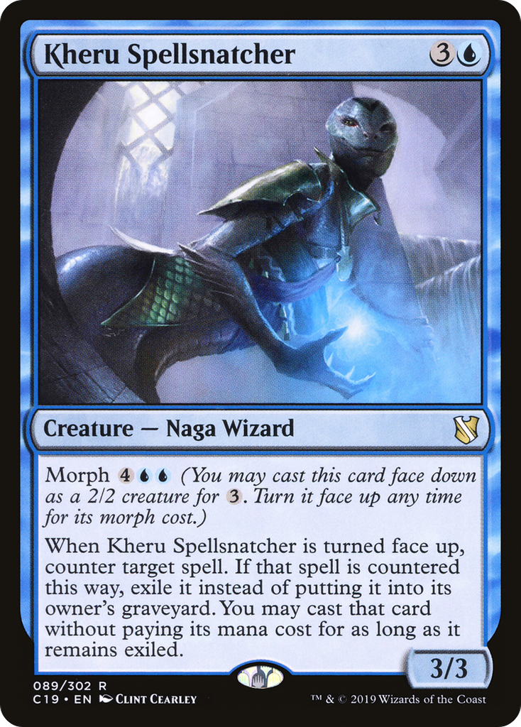 Magic: The Gathering - Kheru Spellsnatcher - Commander 2019