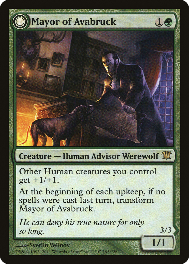 Magic: The Gathering - Mayor of Avabruck // Howlpack Alpha - Innistrad