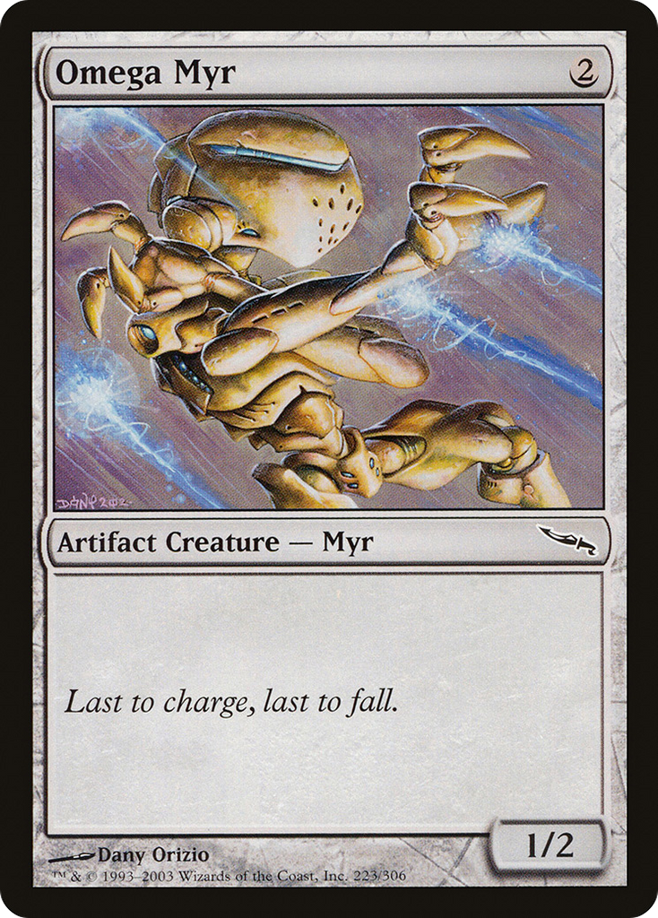 Magic: The Gathering - Omega Myr - Mirrodin