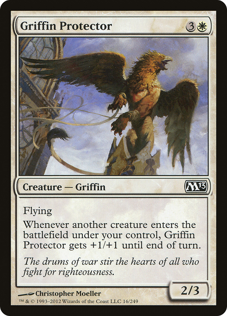 Magic: The Gathering - Griffin Protector - Magic 2013