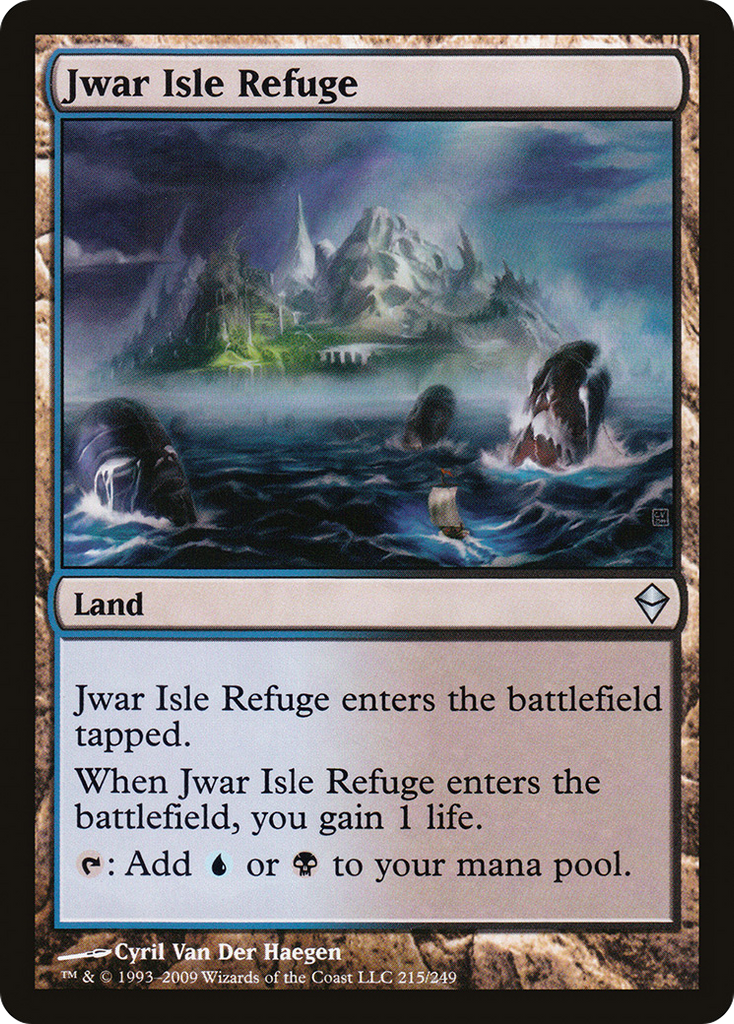 Magic: The Gathering - Jwar Isle Refuge - Zendikar