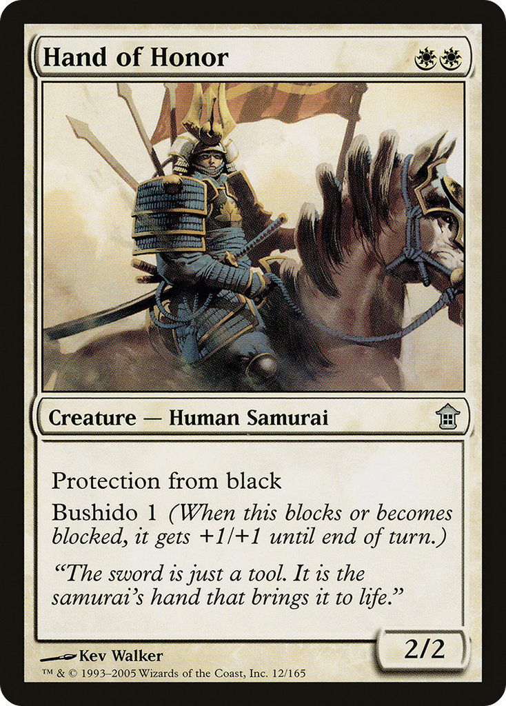 Magic: The Gathering - Hand of Honor - Saviors of Kamigawa