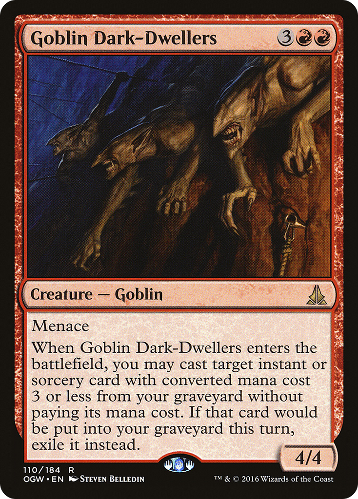 Magic: The Gathering - Goblin Dark-Dwellers - Oath of the Gatewatch