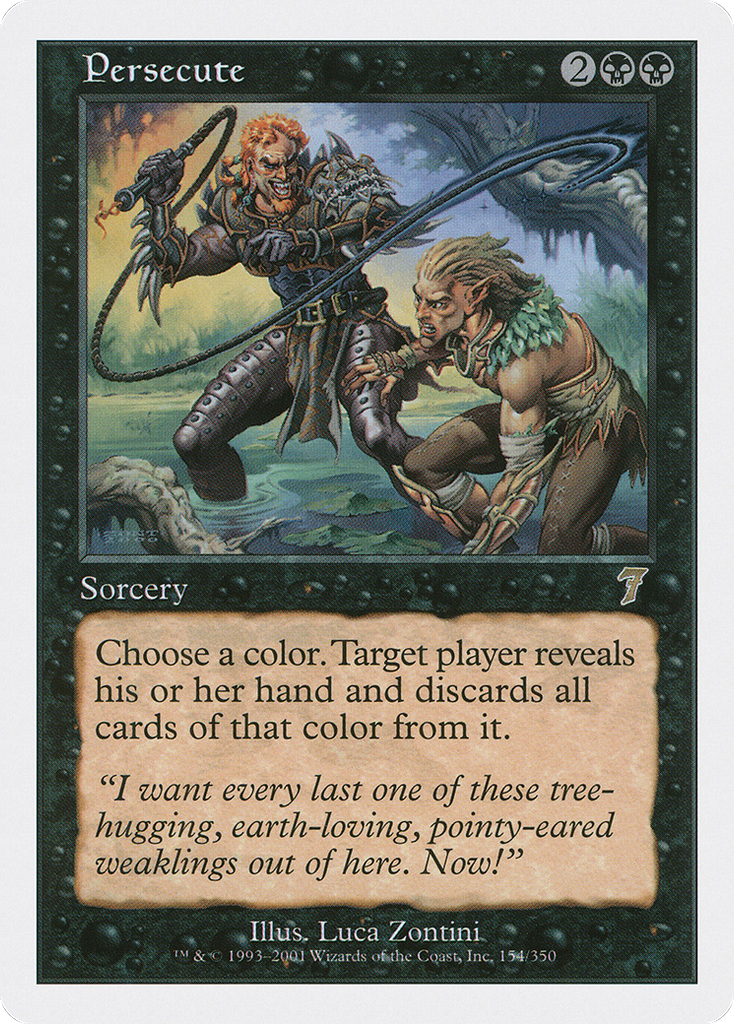 Magic: The Gathering - Persecute - Seventh Edition