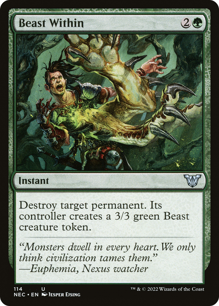 Magic: The Gathering - Beast Within - Neon Dynasty Commander