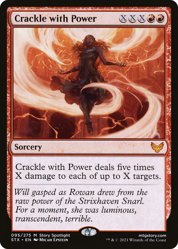 Magic: The Gathering - Crackle with Power - Strixhaven: School of Mages
