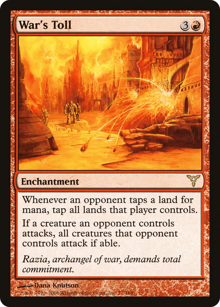 Magic: The Gathering - War's Toll - Dissension