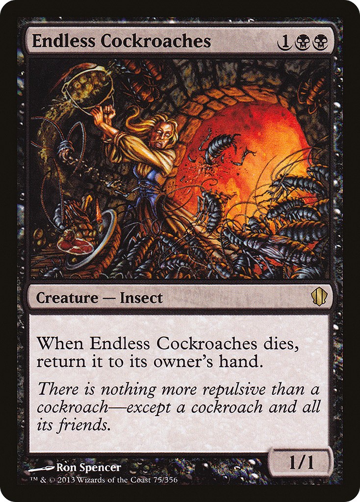 Magic: The Gathering - Endless Cockroaches - Commander 2013