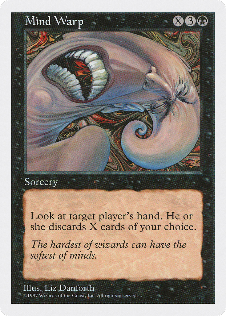 Magic: The Gathering - Mind Warp - Fifth Edition