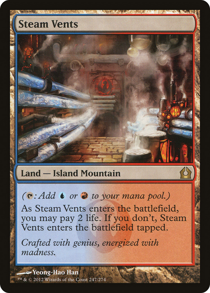 Magic: The Gathering - Steam Vents - Return to Ravnica