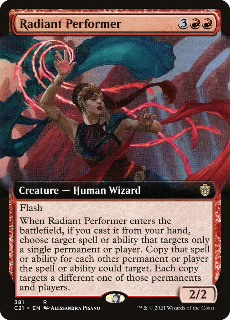 Magic: The Gathering - Radiant Performer - Commander 2021