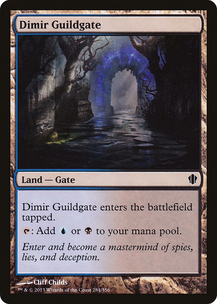 Magic: The Gathering - Dimir Guildgate - Commander 2013