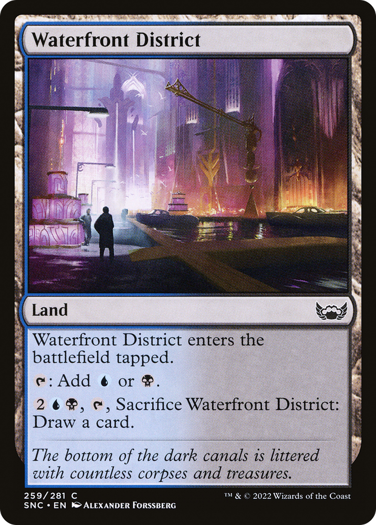 Magic: The Gathering - Waterfront District - Streets of New Capenna