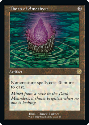 Magic: The Gathering - Thorn of Amethyst - The Brothers' War Retro Artifacts